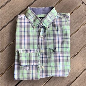 American eagle button down